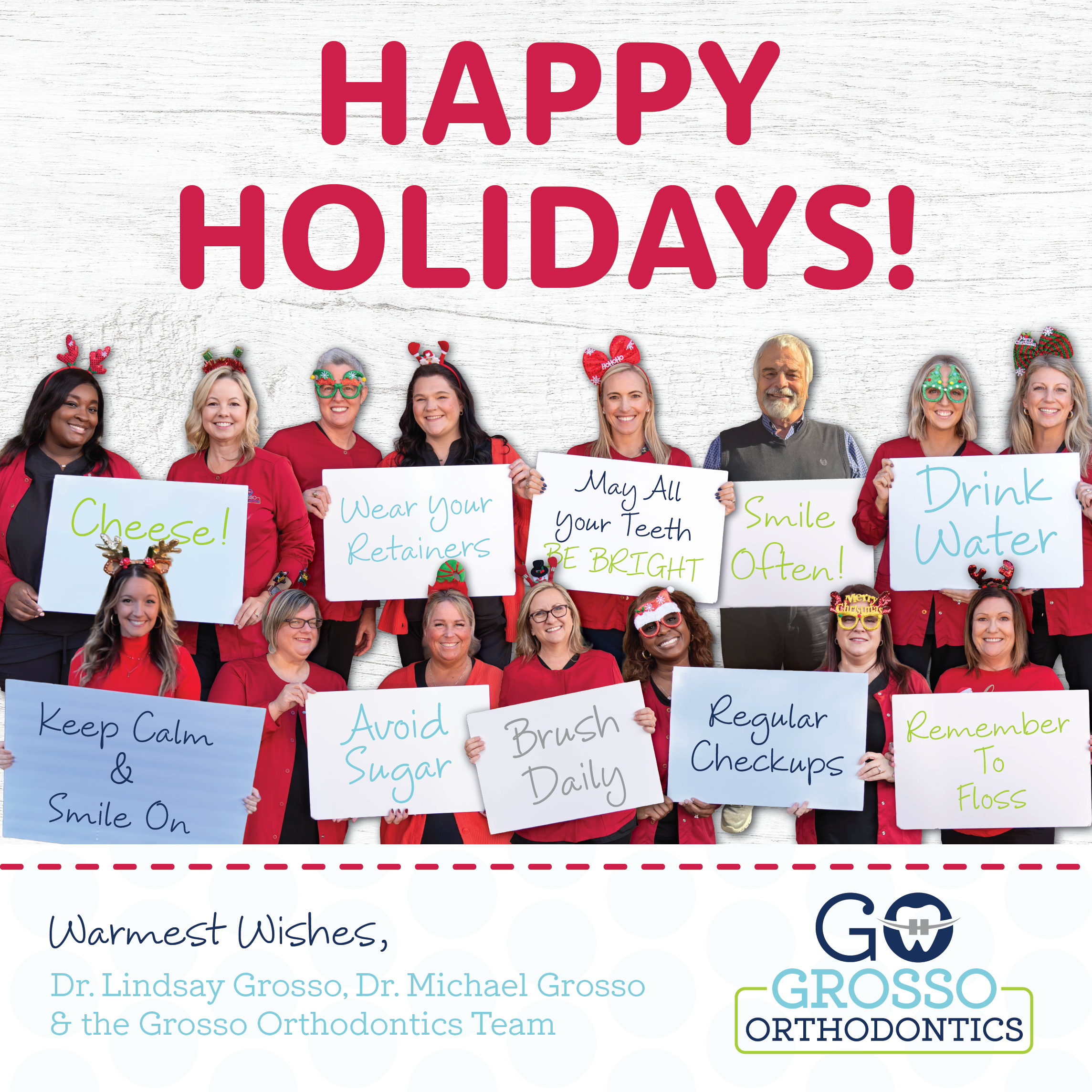 Celebrating a happy holidays season with joy and smiles 3 Happy holidays from grosso orthodontics