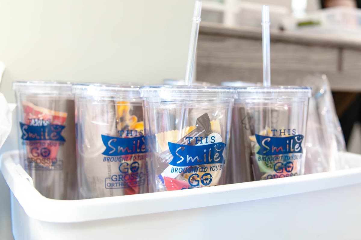 Grosso-orthodontics-patient-gift-cups Grosso orthodontics patient gift cups for orthodontic patients in georgetown, sc.