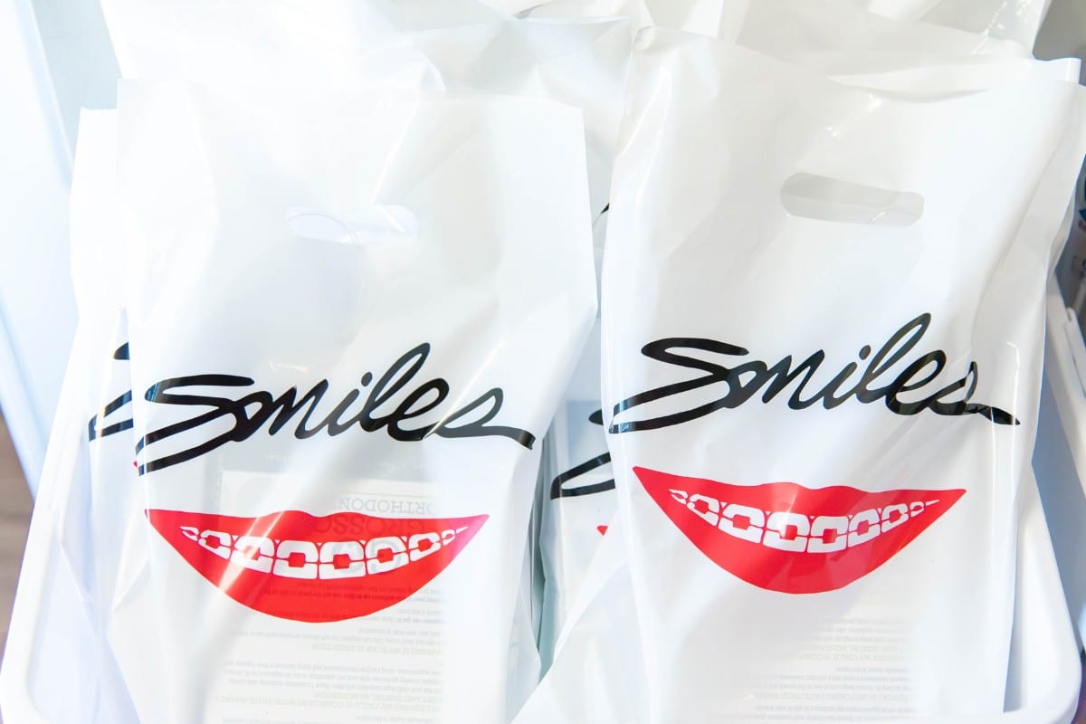 Grosso-orthodontics-patient-smile-bags Patient smile bags at grosso orthodontics for braces and invisalign patients in georgetown, sc.